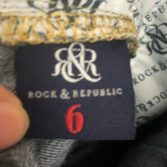 Rock & Republic Kashmiere Legging Dark Wash - Picture 9 of 11